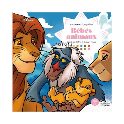 Grand carré mystères Disney - Bébés animaux