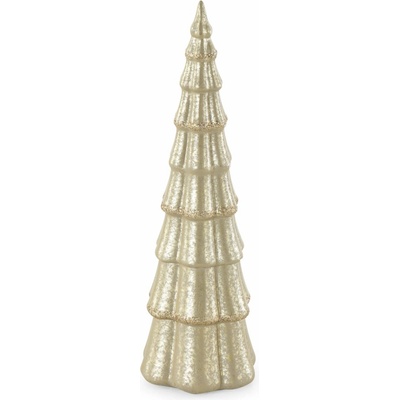 EUROFIRANY DEKORAČNÁ SOŠKA TREE 11X37 CM ŠAMPANSKÁ