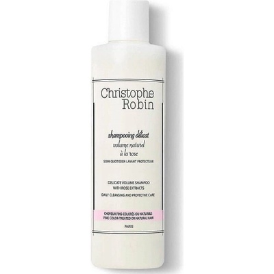 Christophe Robin Delicate Volumizing Shampoo with Rose Extracts 250 ml
