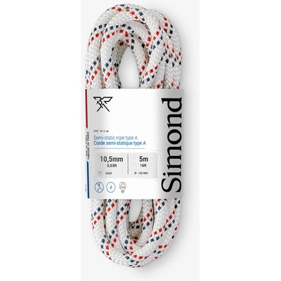 SIMOND Polostatické lano Stat 10,5 mm × 5 m
