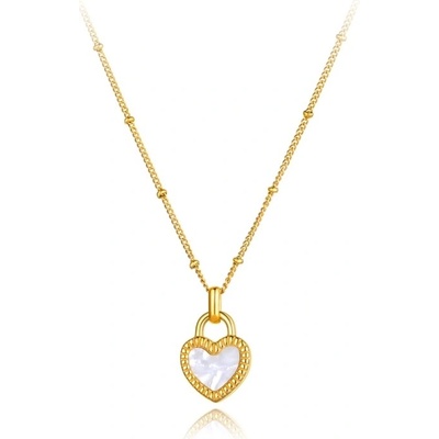 Victoria Filippi Stainless Steel Ocelový joela chirurgická ocel srdce NH-N22061 zlatá