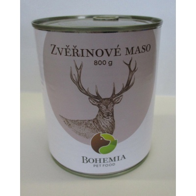 Bohemia Pet Food Zvěřinové ve vlastní šťávě 800 g