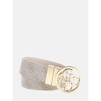 Guess Nolana Adjustable & Reversible Belt Dove Logo dámský oboustranný pásek