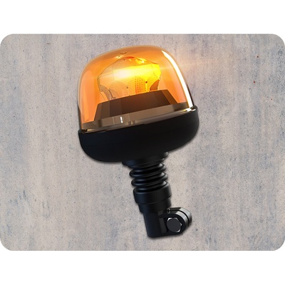 TruckLED LED výstražný maják 22W, 10xLED, flex, napojenie cez úchyt, 12-24V, oranžový [ALR0069]