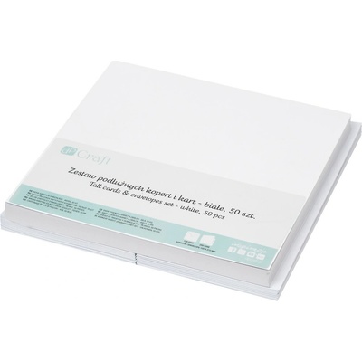 DP Craft Obálky s kartou DL 11x22cm 50ks