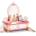 Vigan Viga Pink Wooden Dressing Table For Makeup with Mirror + Accessories