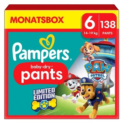 Pampers Pants Paw Patrol 6 extra Large 1 x 138 ks