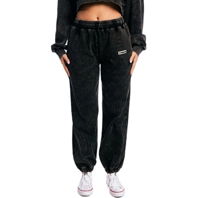 GymBeam Dámské tepláky Aura Washed Black