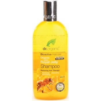 Dr. Organic Шампоан за възстановяване и балансиране , с био пчелно млечице , Dr. Organic Royal Jelly Shampoo 265ml