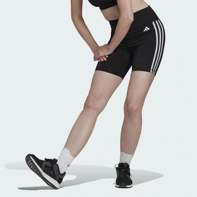 adidas dámské legínyTraining Essentials 3-stripes Leggings černá bílá