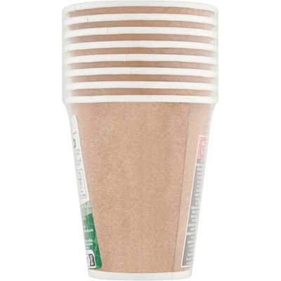 Decorata Hnedý papierový pohár 200 ml