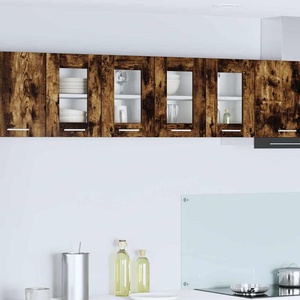 vidaXL Висящ шкаф Димян дъб 60 x 31 x 40 см Инженерна дървесина (884218)