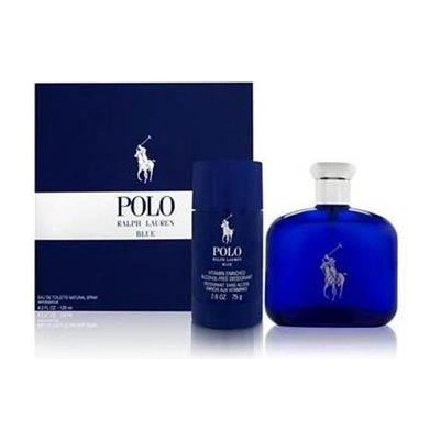 Ralph Lauren Polo Blue Подаръчен комплект за мъже 125 ml