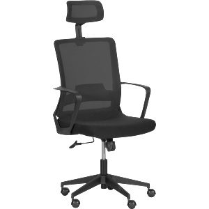 Carmen Президентски офис стол Carmen 7562 - черен (3520382_1) - tierradesign