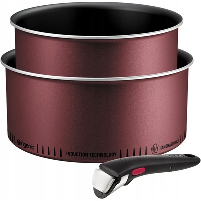 Tefal Súprava hrncov Ingenio Simply Cook hliníkové 3 ks