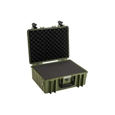 B W Outdoor Case Type 6000 Bronze green predrezaná pena