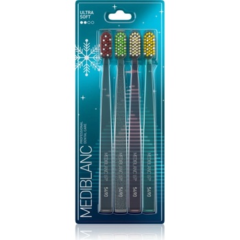 MEDIBLANC 5490 Ultra Soft Limited edition четки за зъби ултра софт 4 бр. лимитирано издание 4 бр