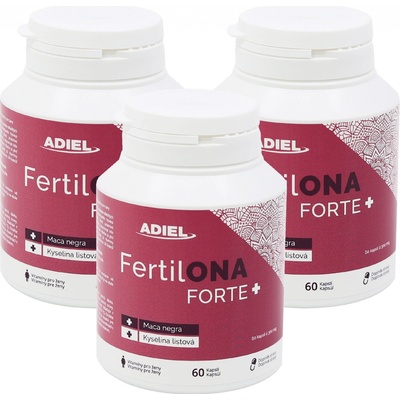 Adiel FertilONA forte plus Vitamíny pro ženy 3 x 60 kapslí