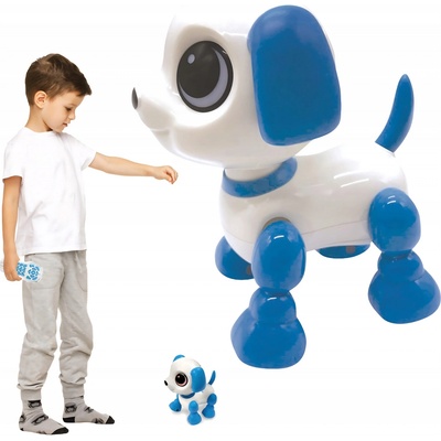 Lexibook Robot Power Puppy Mini Psí robot so svetelnými a zvukovými efektmi 3380743089355