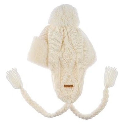 Vlnka Dětská vlněná ušanka Vlnka V17 přírodní