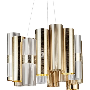 SLAMP ПЕНДЕЛ la lollo m 40w led 2700k ЗЛАТО (lalsm00gld01t00nmt)