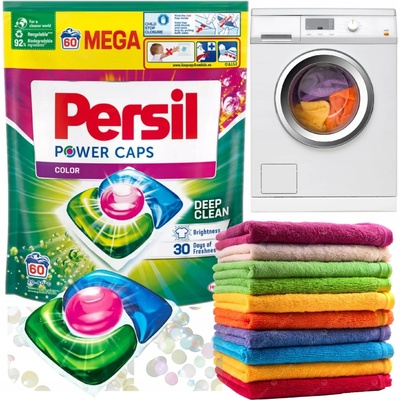 Persil Power Caps Kapsule na pranie farebných 60 PD