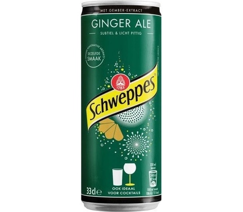Schweppes Ginger Ale 330 ml