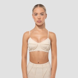 GymBeam Спортен сутиен Cosmo Cream L