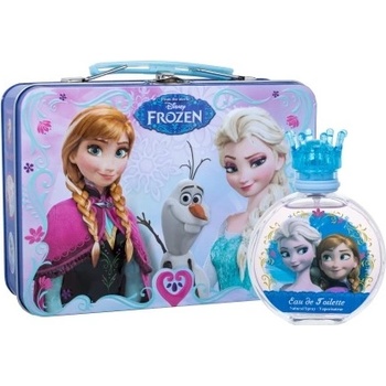 Disney Frozen EDT 100 ml + plechová krabička darčeková sada