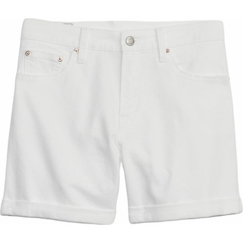 Gap dámske šortky 5 IN GIRLFRIEND biela