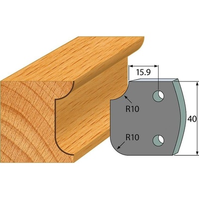 IGM Professional IGM Profil 175 - pár obmedzovačov 40x4mm SP F027-175