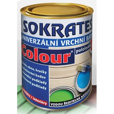 Sokrates Colour Pololesk 0199 černá 2 kg