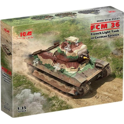ICM FCM 36 French Light Tank in German Service 1:35