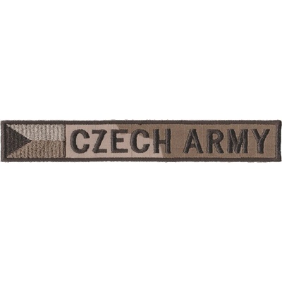 NAVYS Nášivka CZECH ARMY + vlajka velcro vz.95 DESERT
