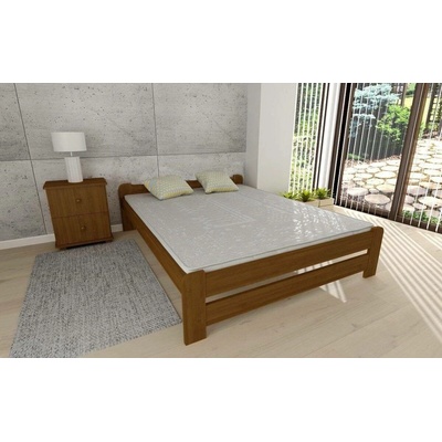 ComfortMatrace Helena + rošt masiv borovice barva dub matrace Goltex 20cm