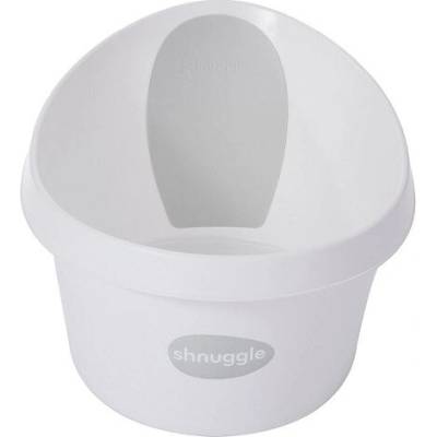 SHNUGGLE Dětská vanička bílá se světle šedým lemováním