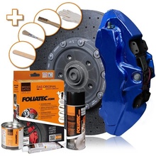 Foliatec dvousložková barva na brzdy, modrá (Performance blue metallic)