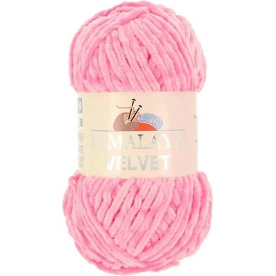 Himalaya Velvet 90009 sytě růžová