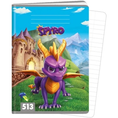 Argus Školní sešit 513 Spyro A5 linkovaný
