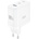 XO Супер-бързо зарядно XO CE35 PD 100W, 2x USB-C, 1x USB, Бяло (CE35)