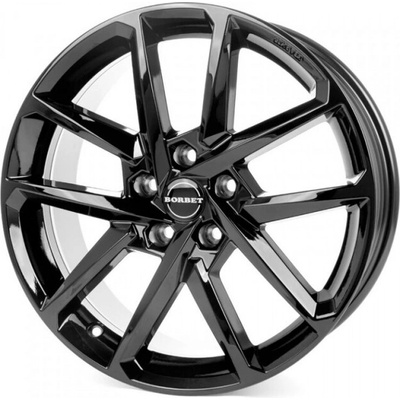 Borbet N 7.5x17 5x112 ET40 black gloss