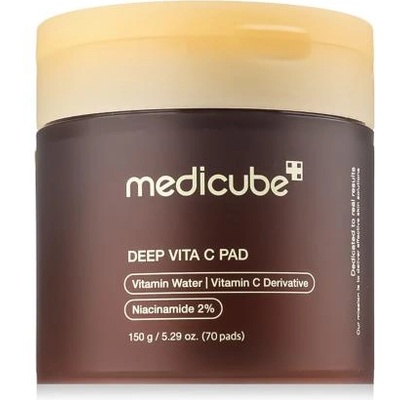 medicube Deep Vita C Pad озаряващи пачове за лице 70 бр