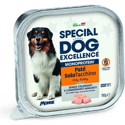Monge Special Dog Excellence pate Adult Monoprotein čisto morčacie 150 g