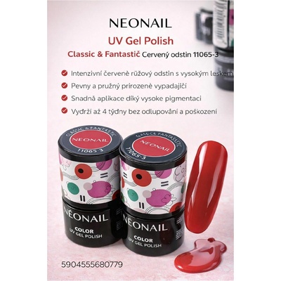 NEONAIL Classic & Fantastic - UV Gel Polish 11065-3, 3ml exp.. 03/26