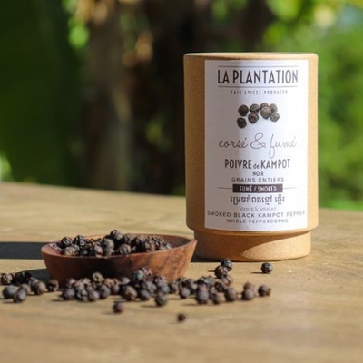 La Plantation Kampotský Pepř černý zauzený studeným kouřem 50 g – Zboží Mobilmania