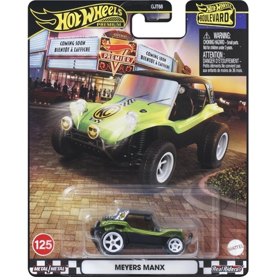 Mattel Метална количка Hot Wheels Boulevard - Meyers Manx, 1: 64 (JBL22)