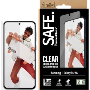 Panzer Стъклен протектор SAFE - Clear UWF, Galaxy A57 (5715685034022)