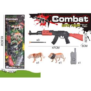 Armtoys КАЛАШНИКОВ СЪС СТРЕЛИ И ЖИВОТНИ НА КАРТОН