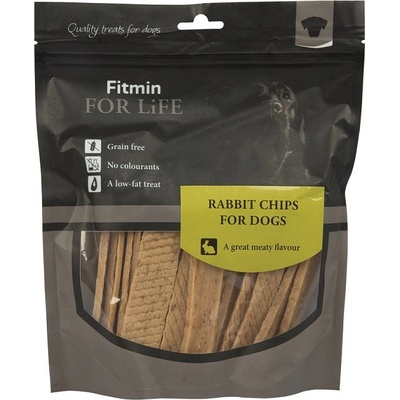 Fitmin Rabbit chips Králičí plátky 400 g