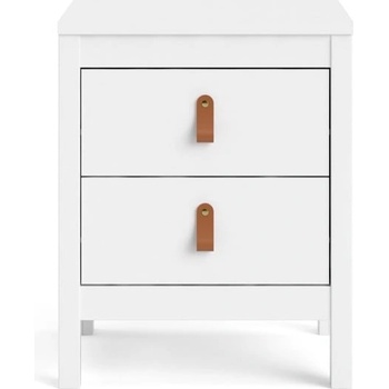 Tvilum Бяло нощно шкафче Madrid - Tvilum (79660P4949)
